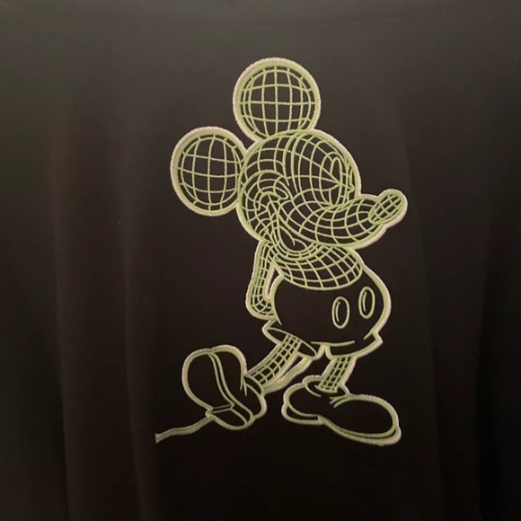 *RARE* FaZe Clan X Disney Hoodie Mickey Mouse “On the Grid” Size LARGE - Picture 3 of 5